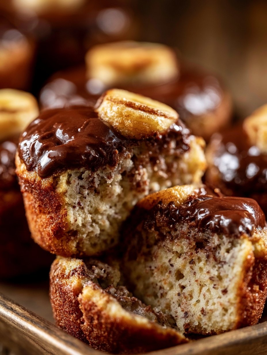 Muffins de Proteína de Plátano con Chocolate