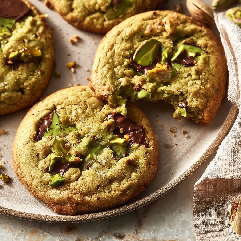 Pistachio Cream Cookies