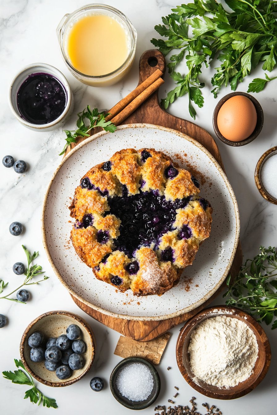 Blaubeer-Monkey-Brot