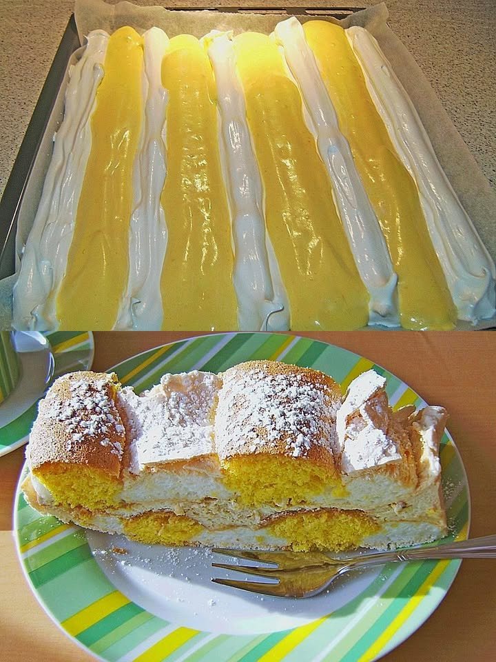Biskuit-Rollenschnitten mit Aprikosenmarmelade