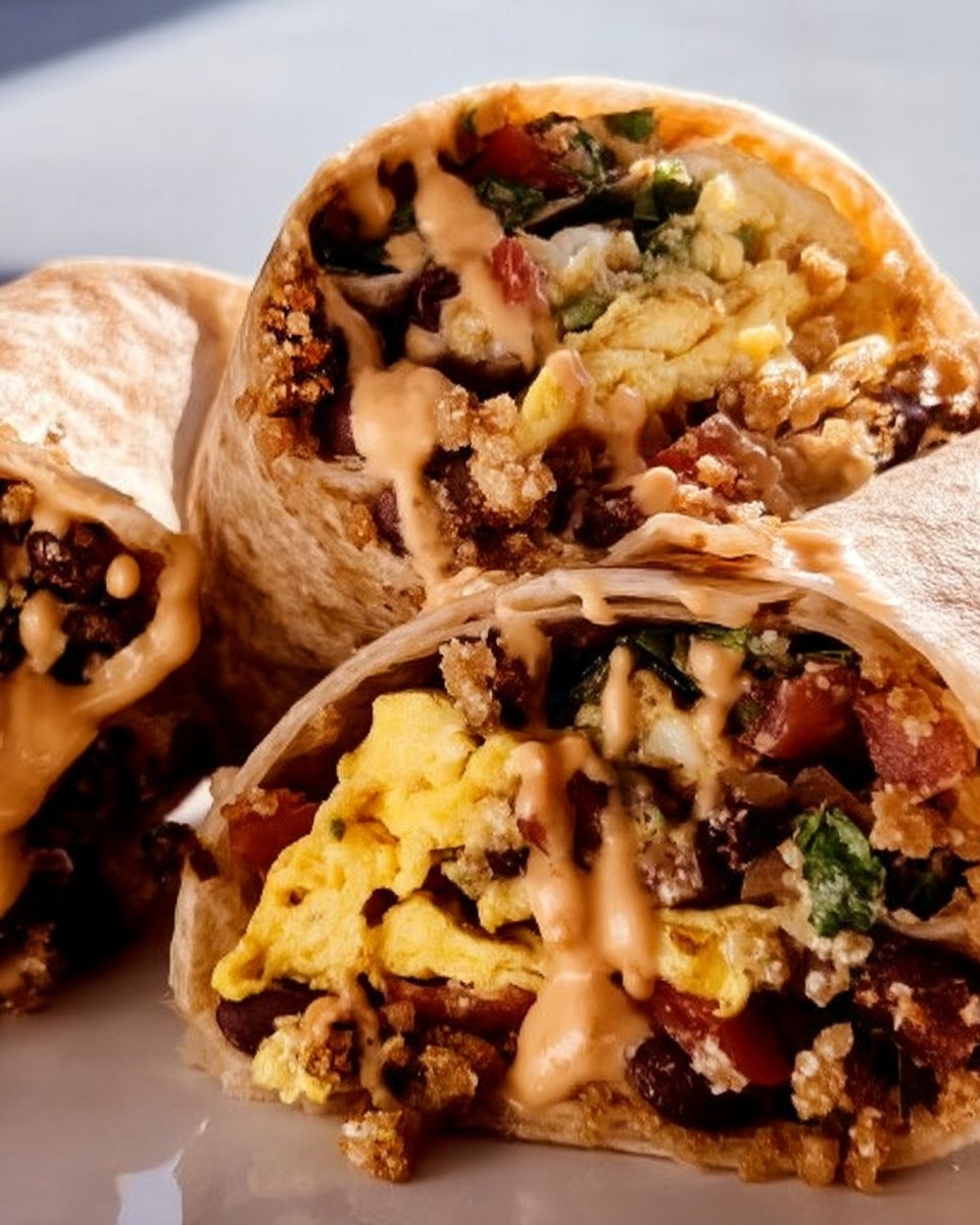 Protein-Packed Morning Burrito