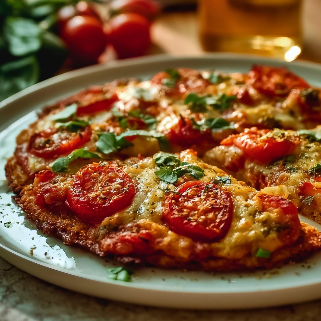 Schnelle Low Carb Schüttelpizza