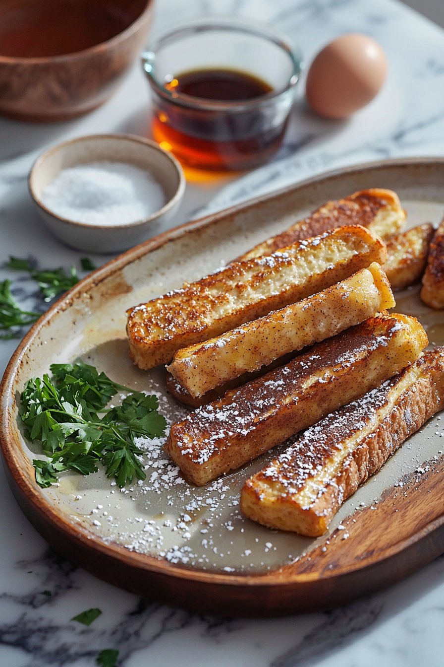 Cinnamon French Toast Sticks