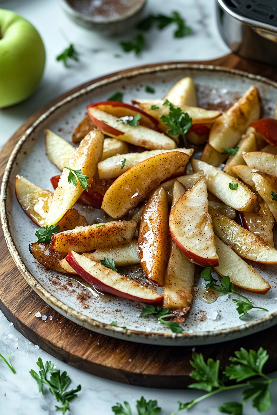 Air Fryer Apple Fries