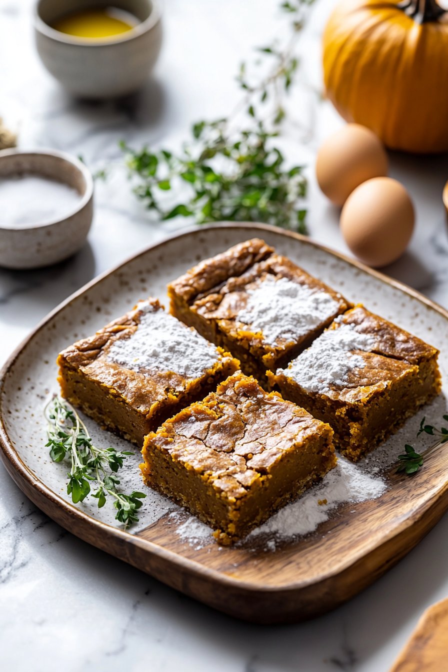 Pumpkin Bars