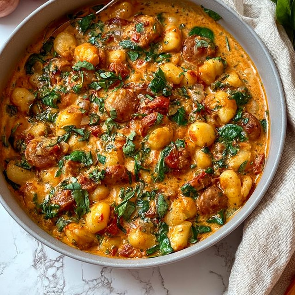 Marry Me Sausage and Gnocchi