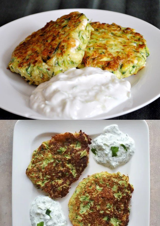 Zucchini Feta Patties