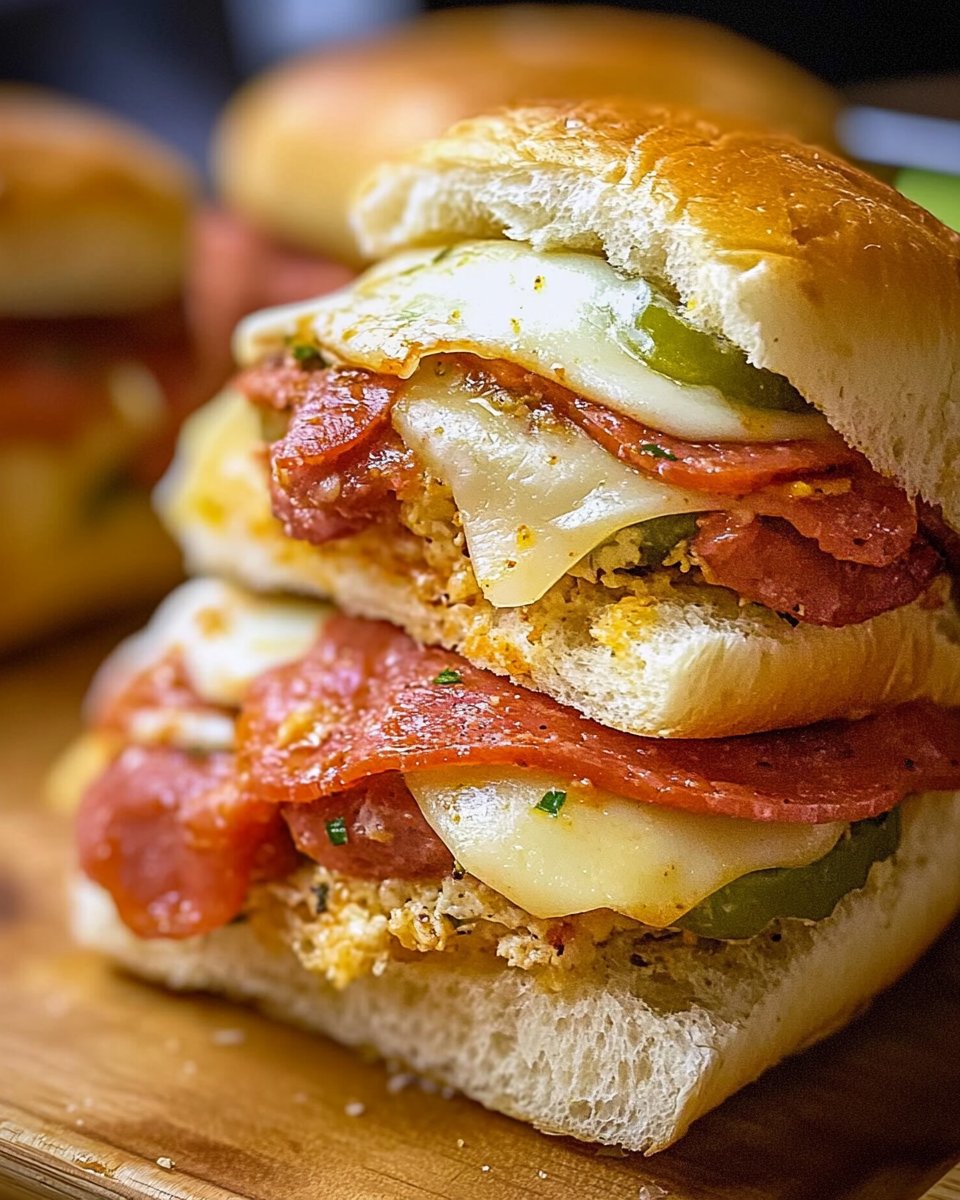 Hot Italian Sub Sliders