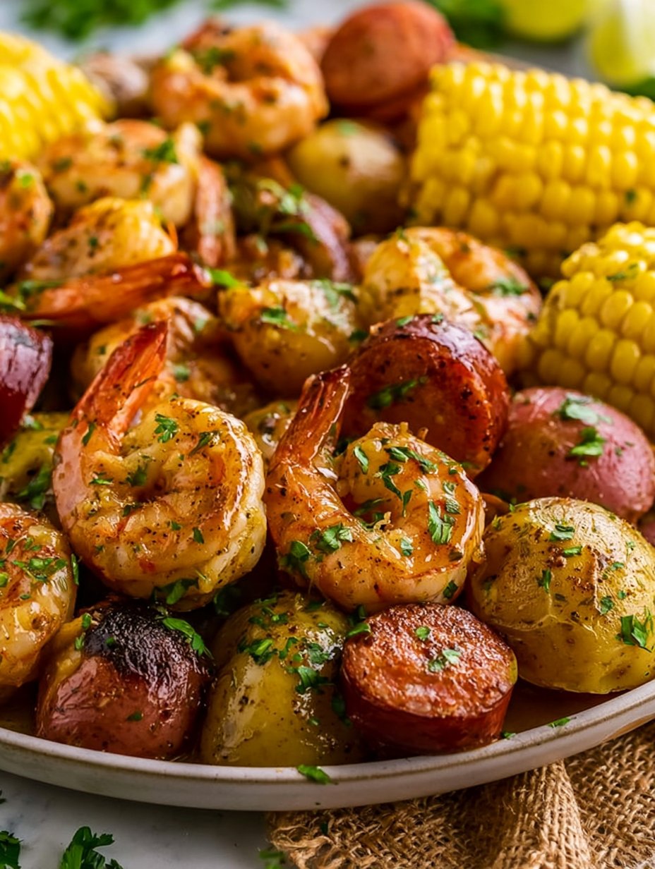 Sencillo Hervido de Camarones al Estilo Low Country - trulygoodeats