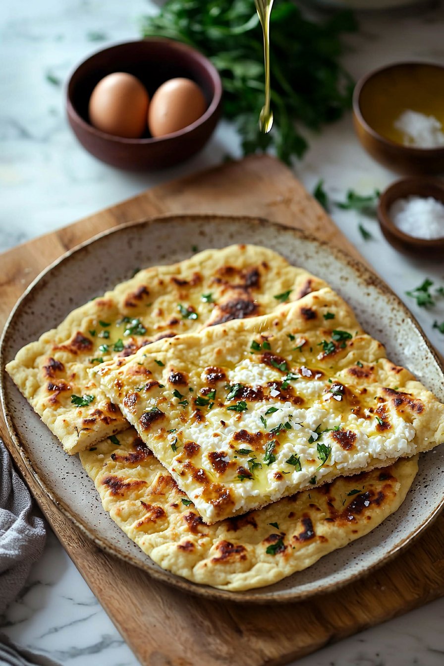 Cottage Cheese Flatbread