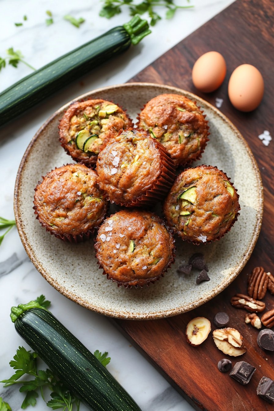 Bananen-Zucchini-Muffins