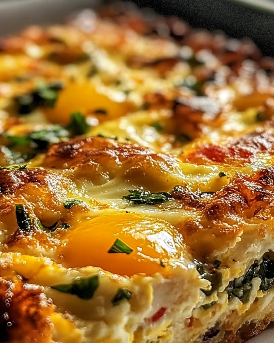 High Protein Egg Bake