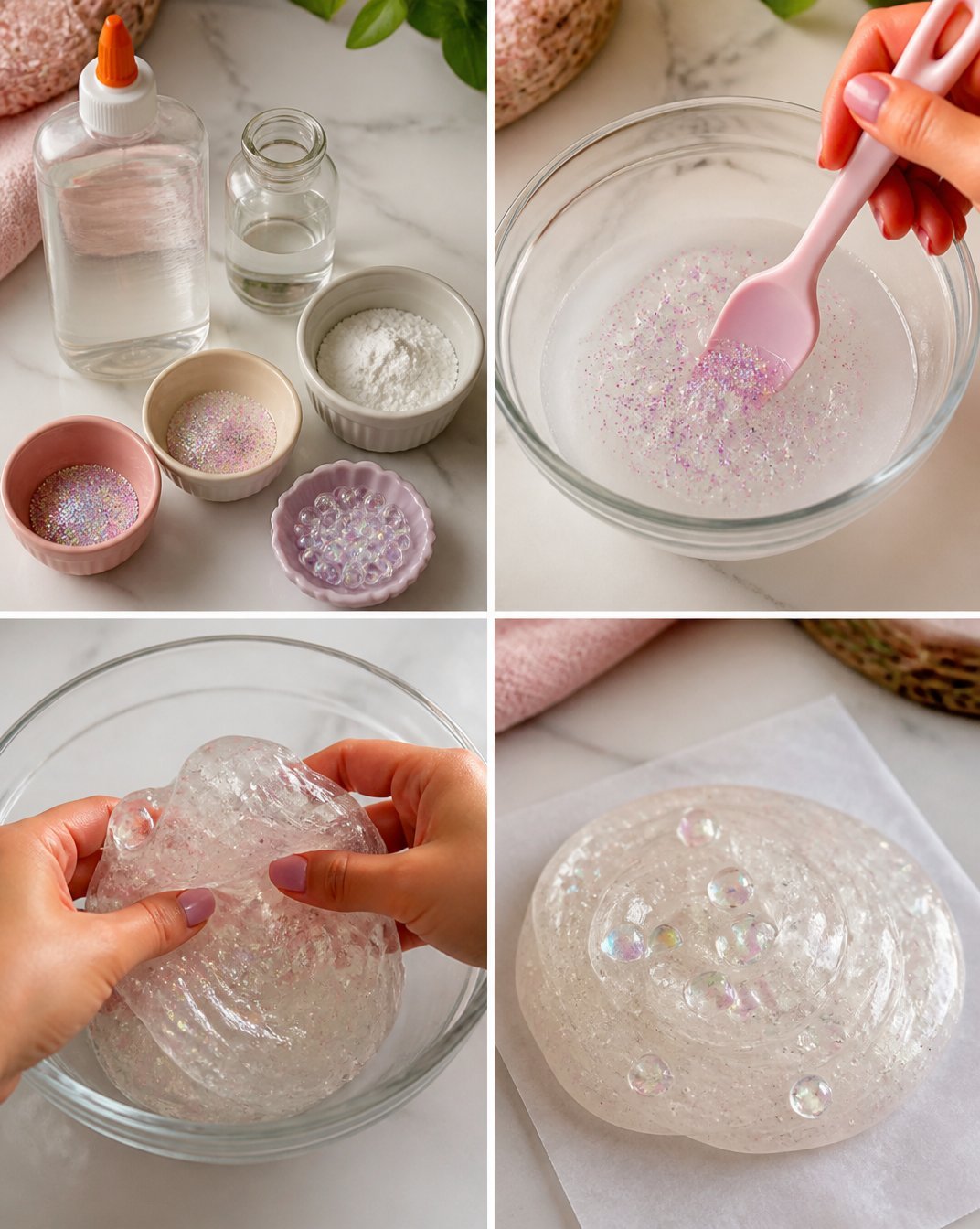 Clear School Glue DIY Craft