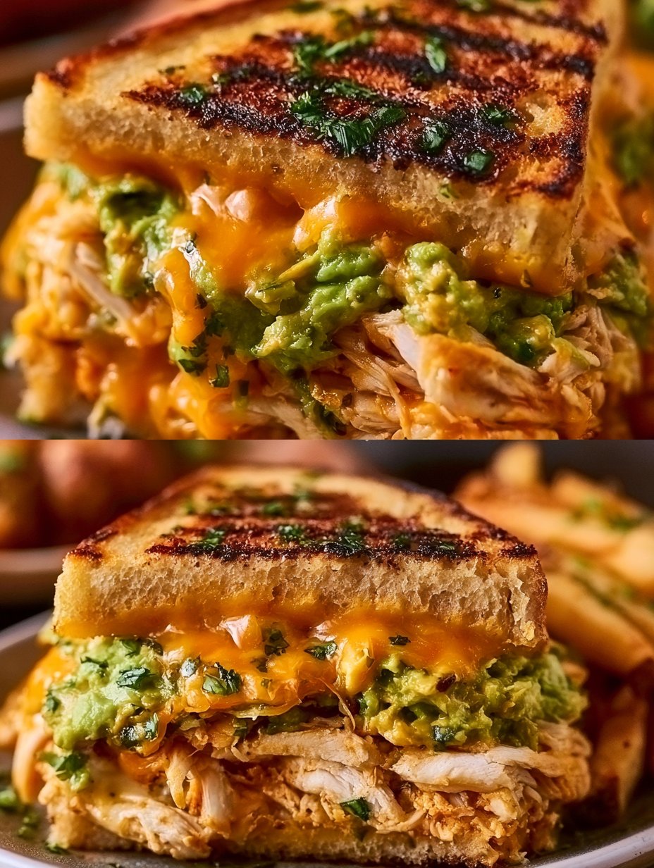 Sándwich de Pollo y Aguacate