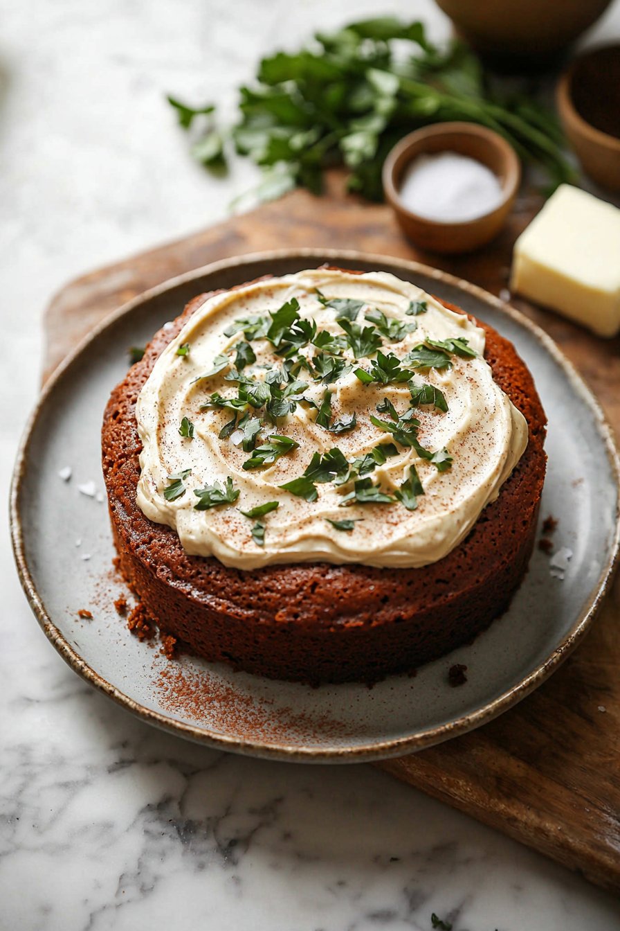 Chai-Spice-Kuchen mit Frischkäse-Frosting