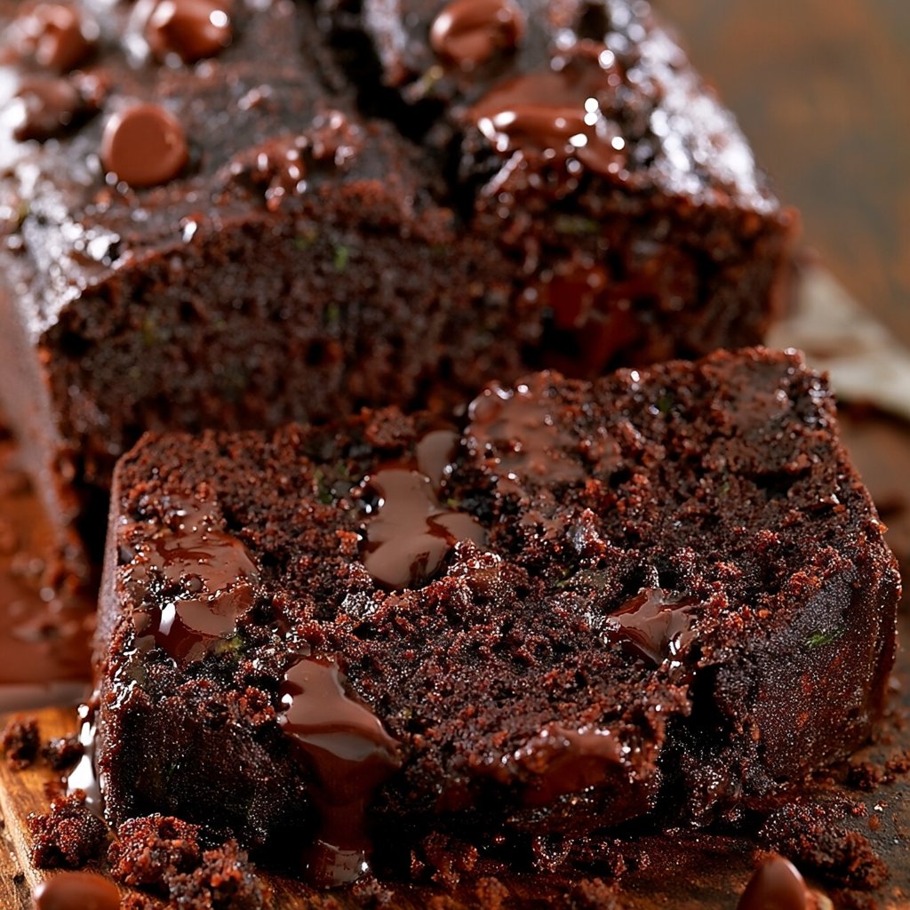 Double Chocolate Zucchini Bread