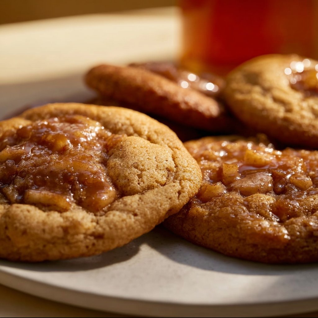 Brown Butter Apple Pie Cookies