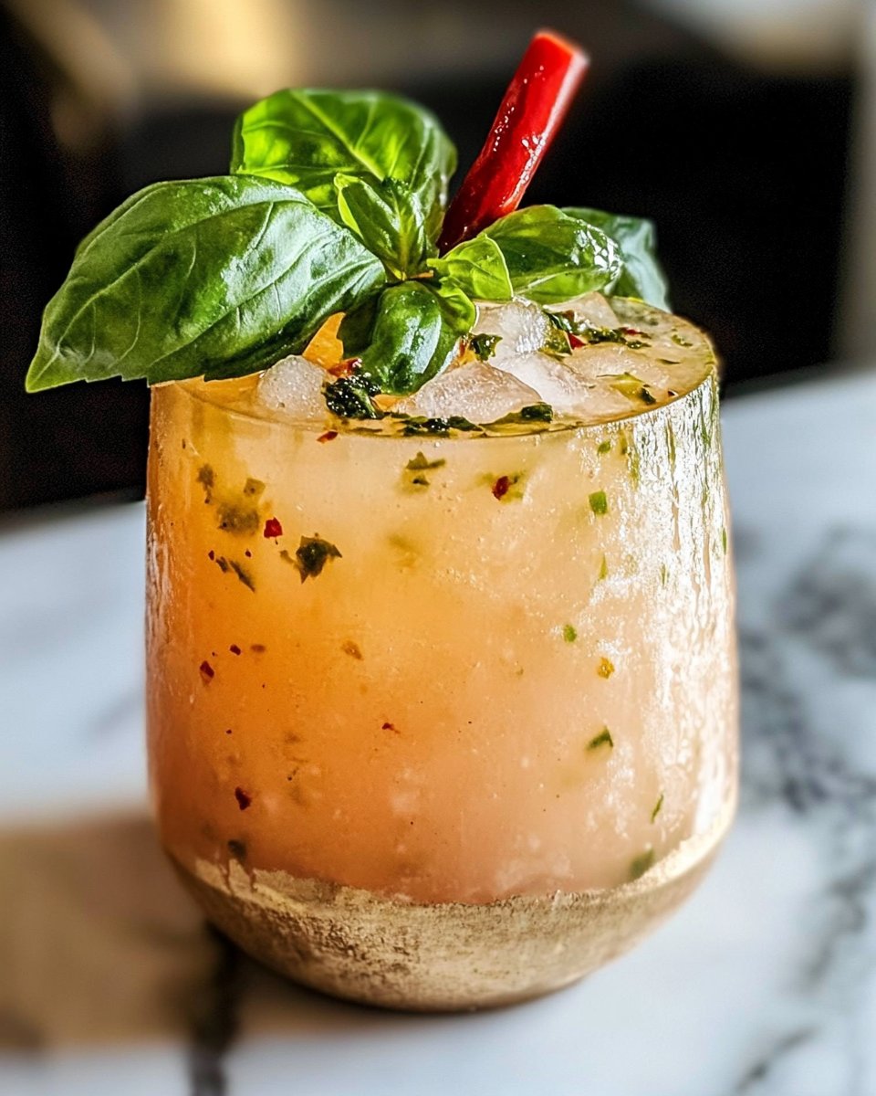 Chili Basil Cooler