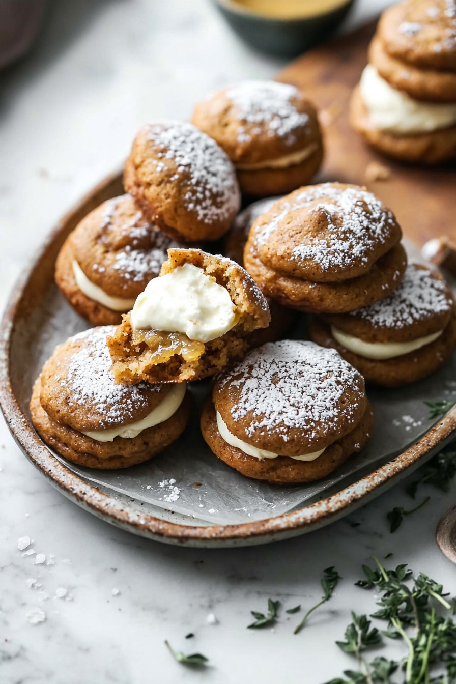 Apple Cider Whoopie Pies