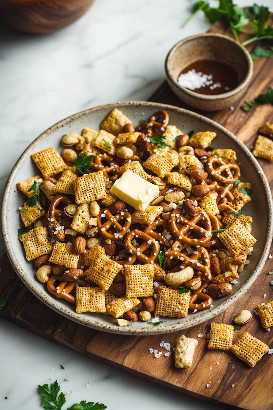Spicy Chex Mix