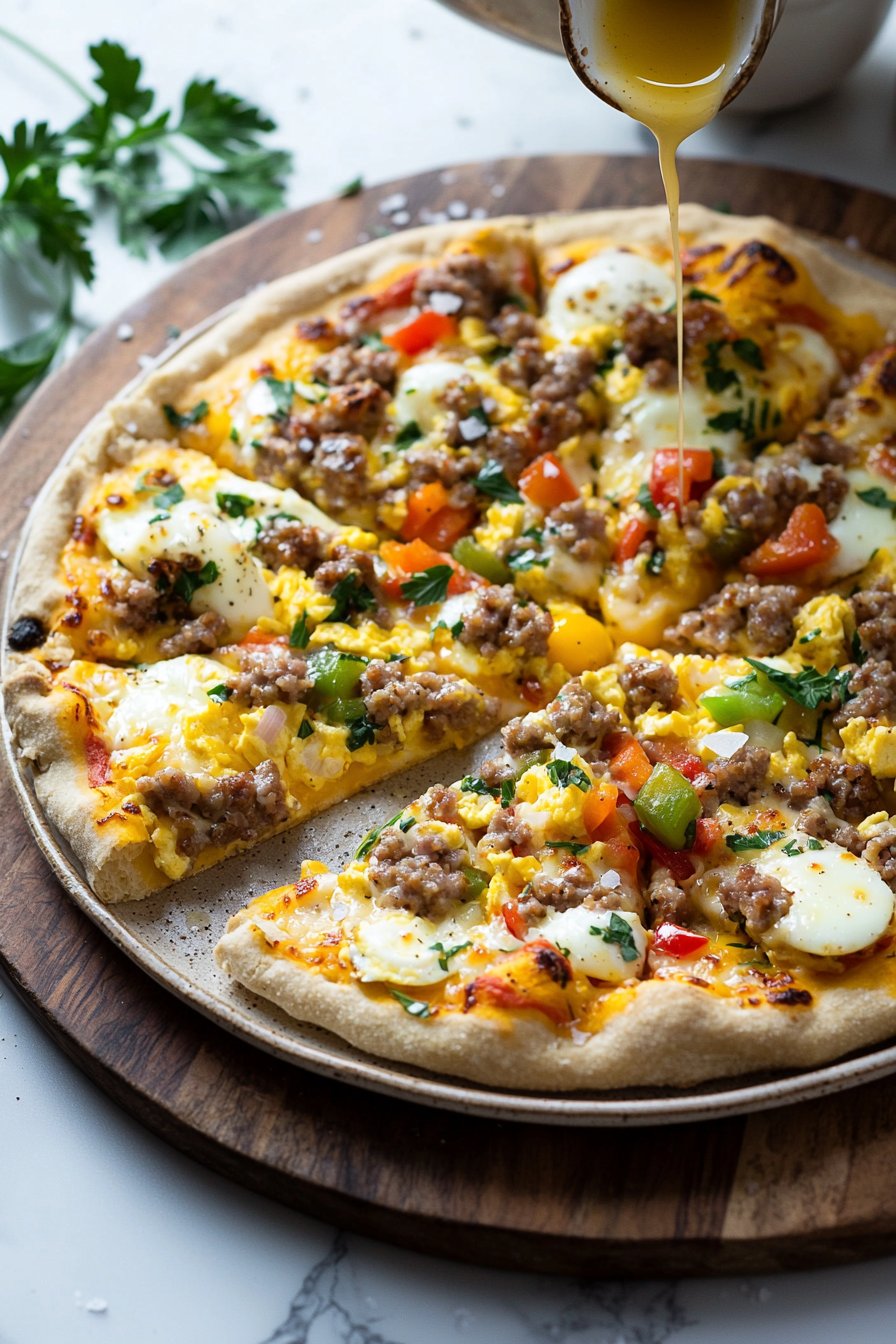 Ultimative Frühstückspizza