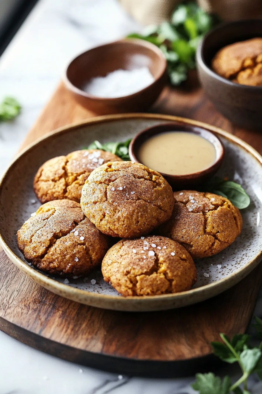 Almond Flour Pumpkin Snickerdoodles