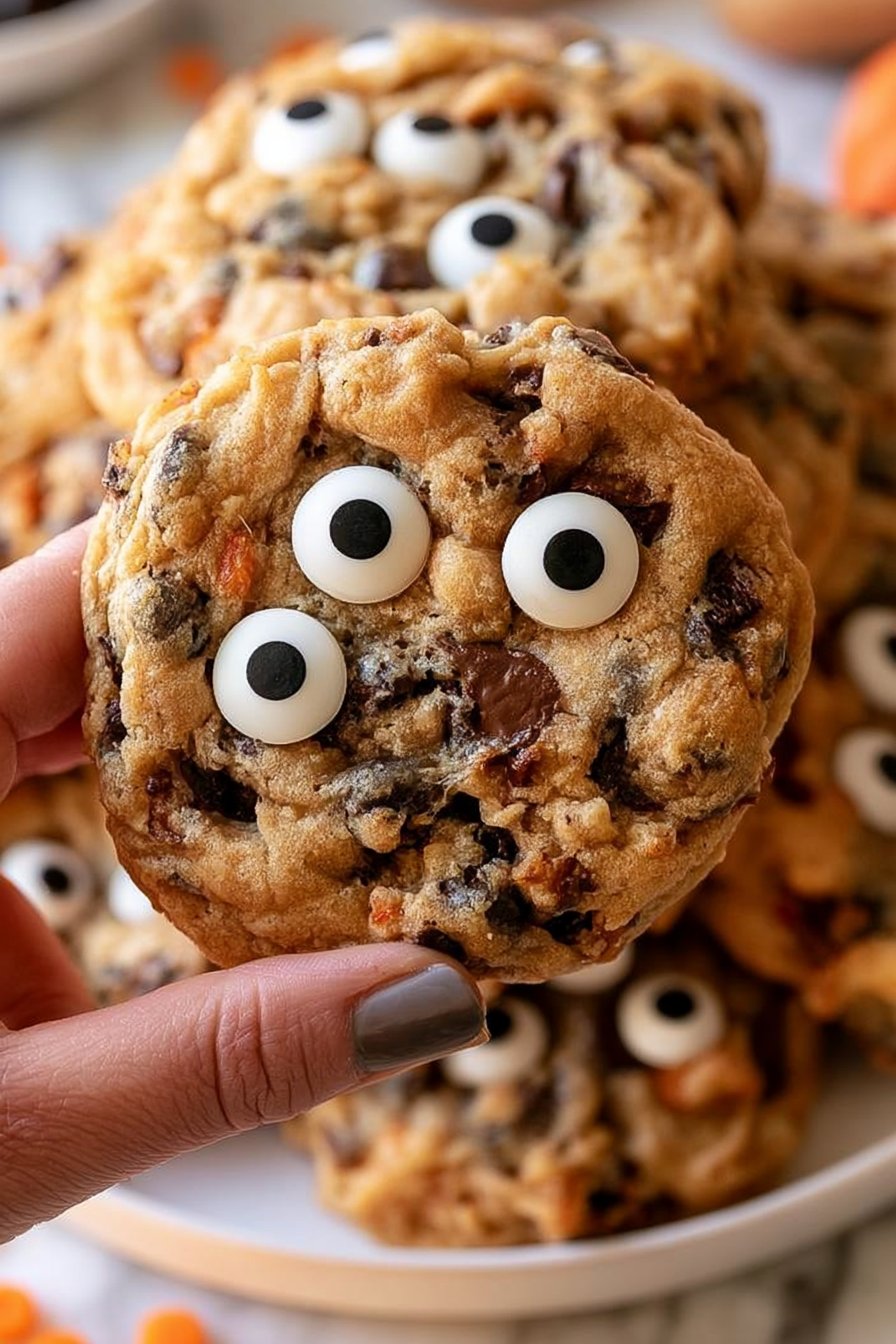 Halloween Chocolate Chip Cookies
