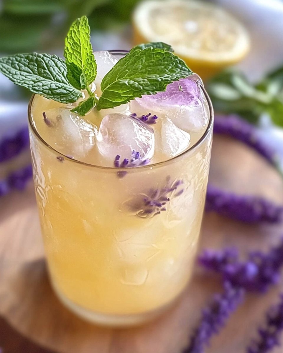 Lavender Mint Meyer Lemonade