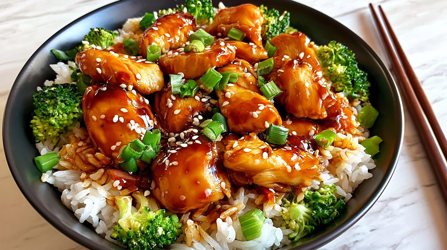Teriyaki Chicken Rice Bowl