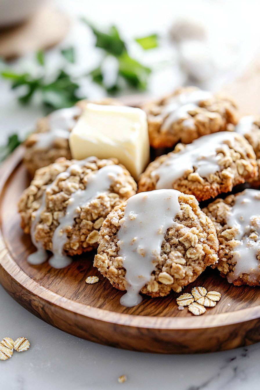 The Best Crumbl Iced Oatmeal Cookies