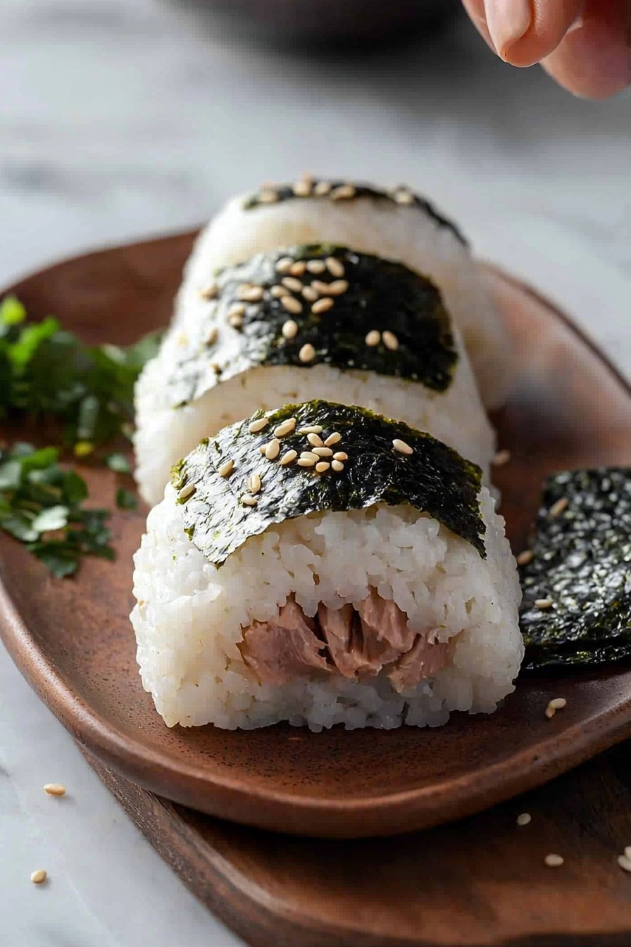 Easy Japanese Tuna Rice Balls
