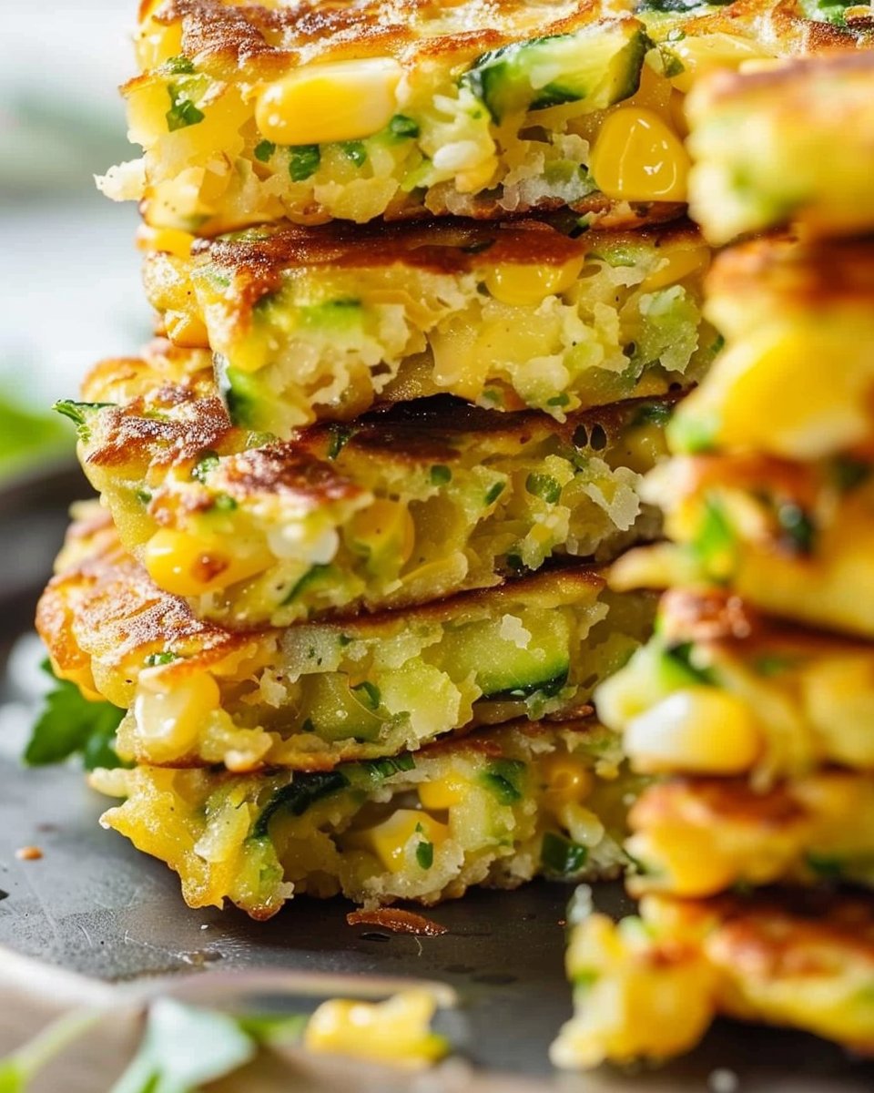 Zucchini Corn Fritters