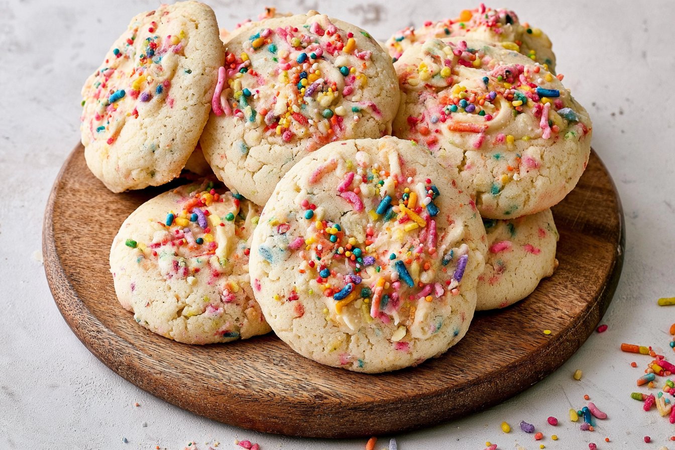 Fun Gluten-Free Birthday Cake Cookies Everyone Loves