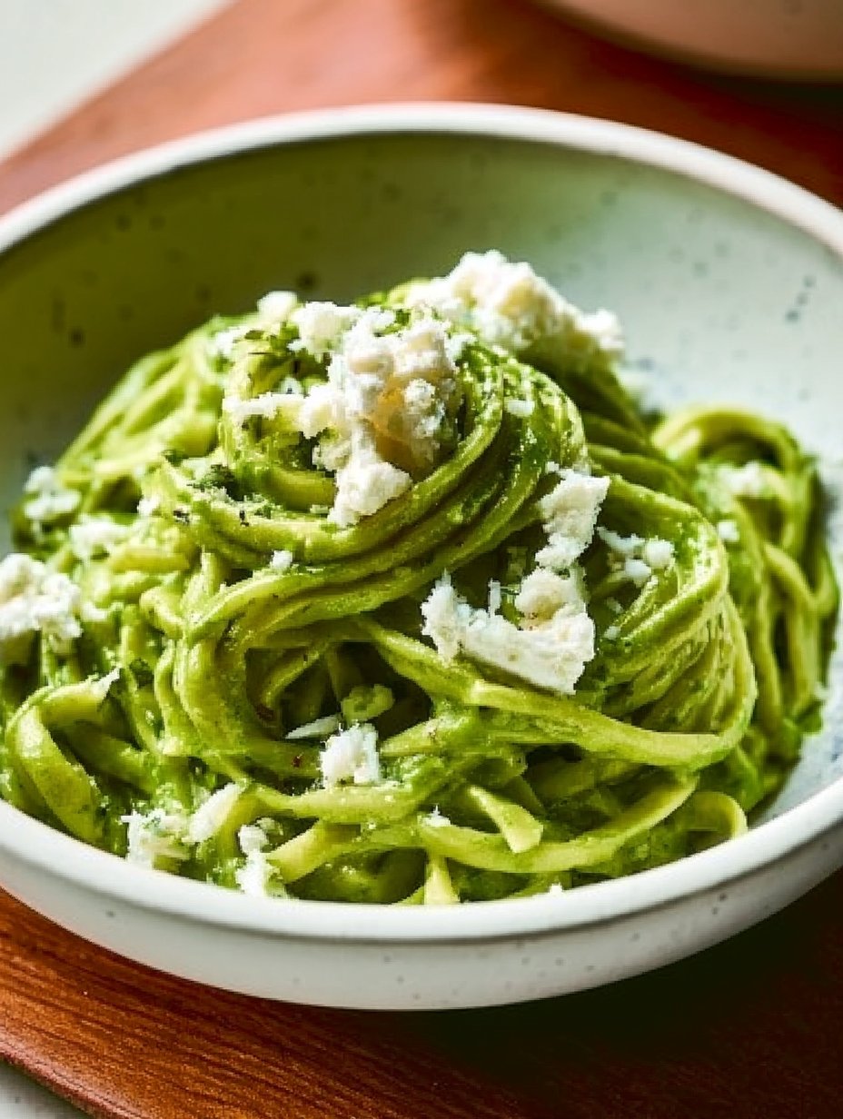 Espagueti Verde Cremoso Mexicano