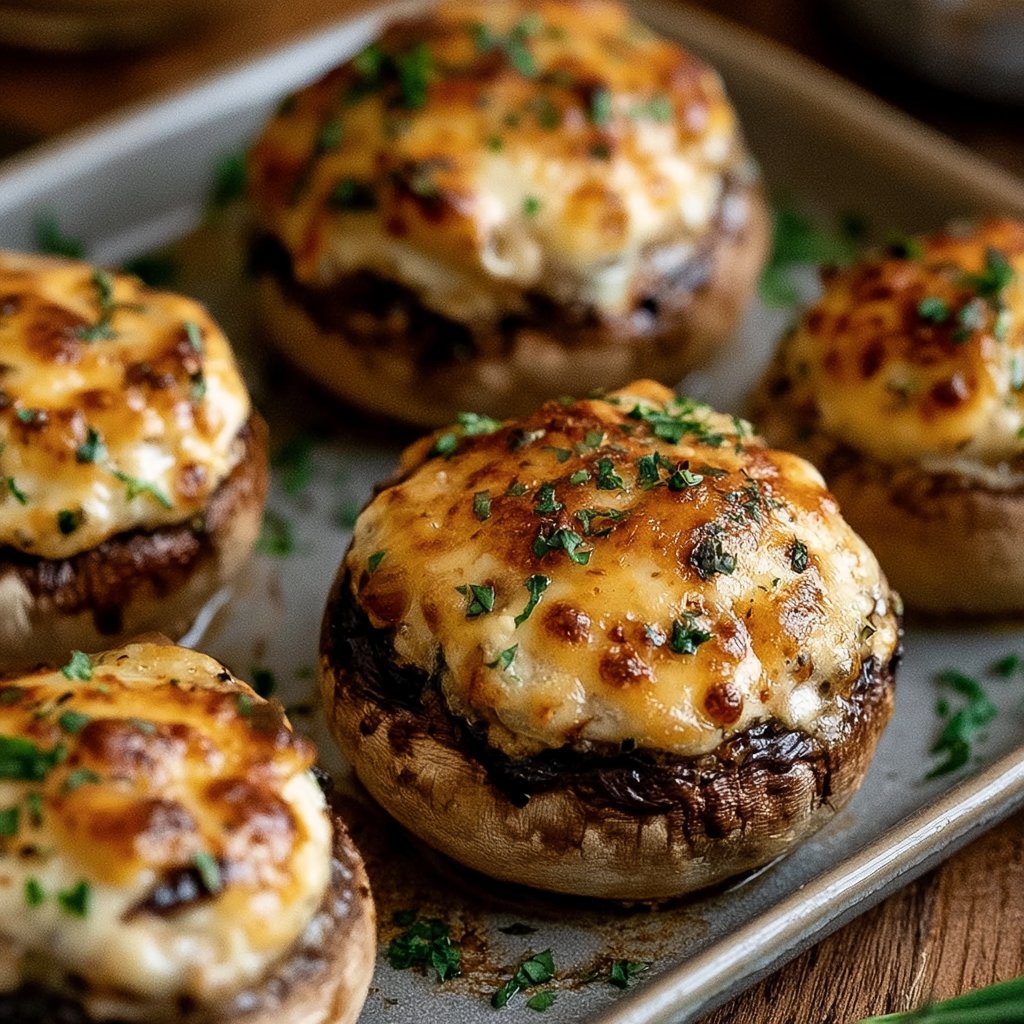 Gefüllte Champignons grillen wie ein Profi