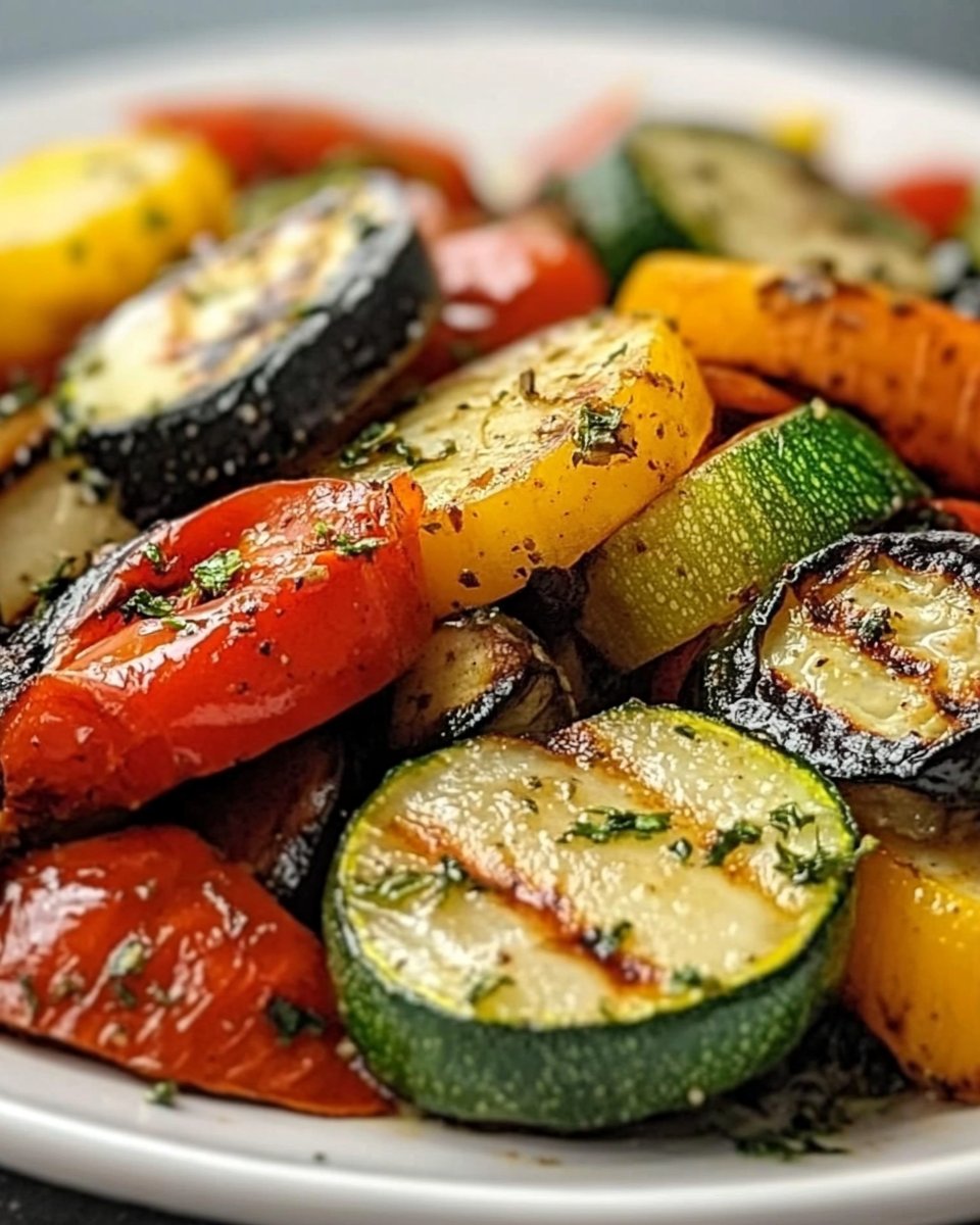 Luftfritteuse Grillgemüse