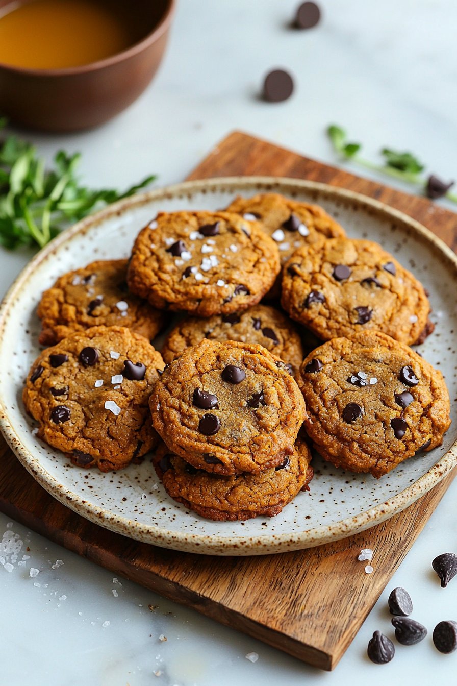 Vegan Pumpkin Pie Cookies