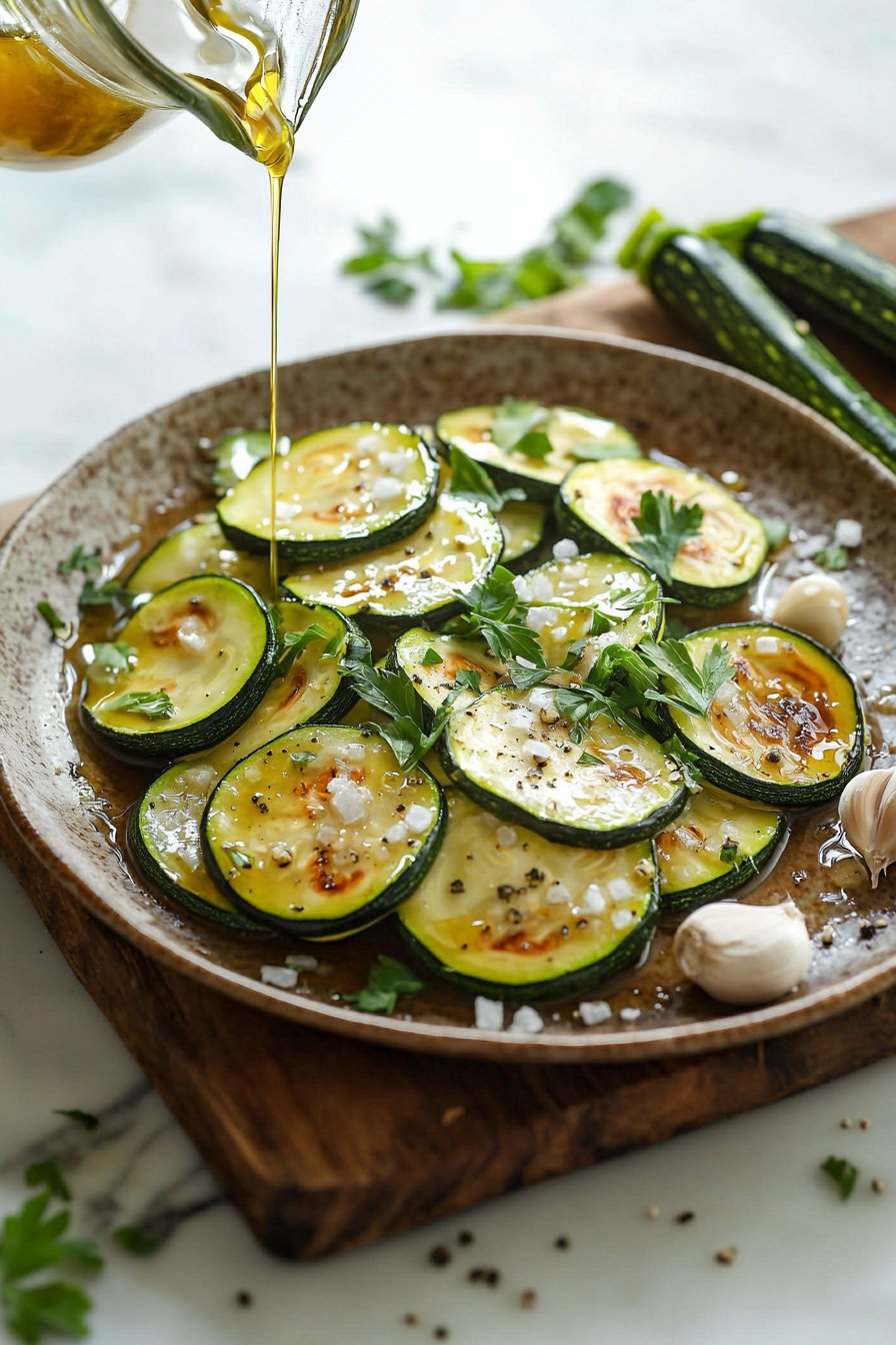 Garlic Sautéed Zucchini