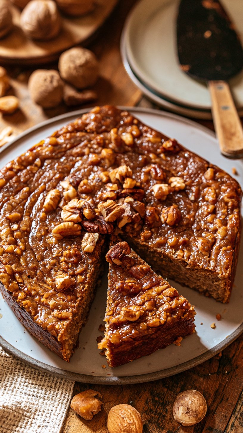 Nussecken-Kuchen | Rezept