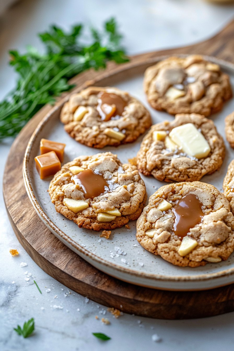 Caramel Apple Cookies
