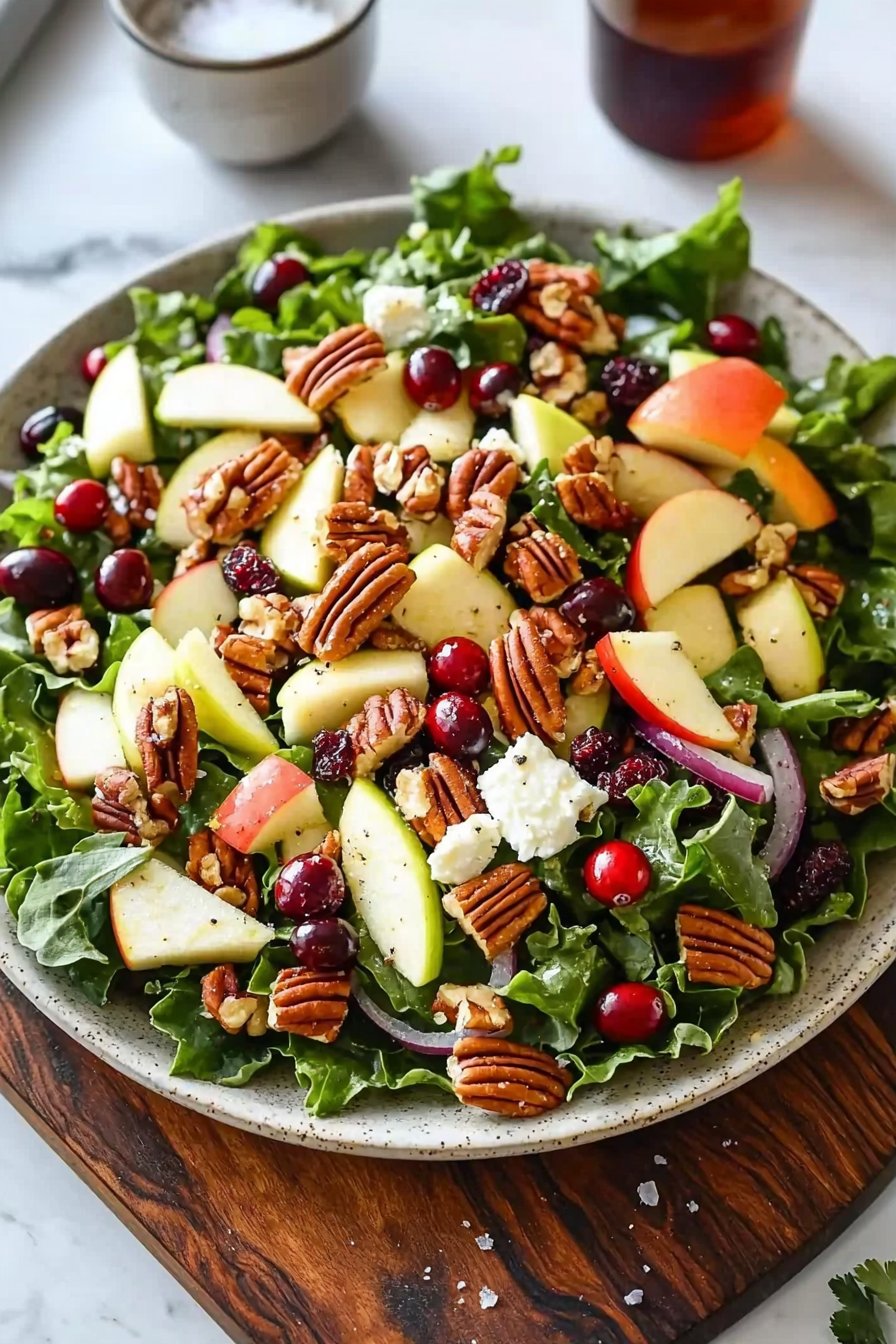Apple Cranberry Pecan Salad