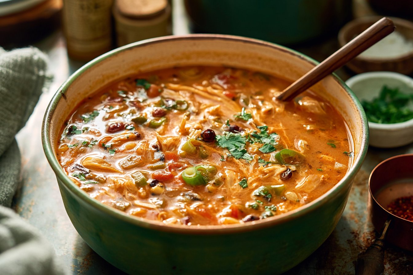 Chicken Enchilada Soup