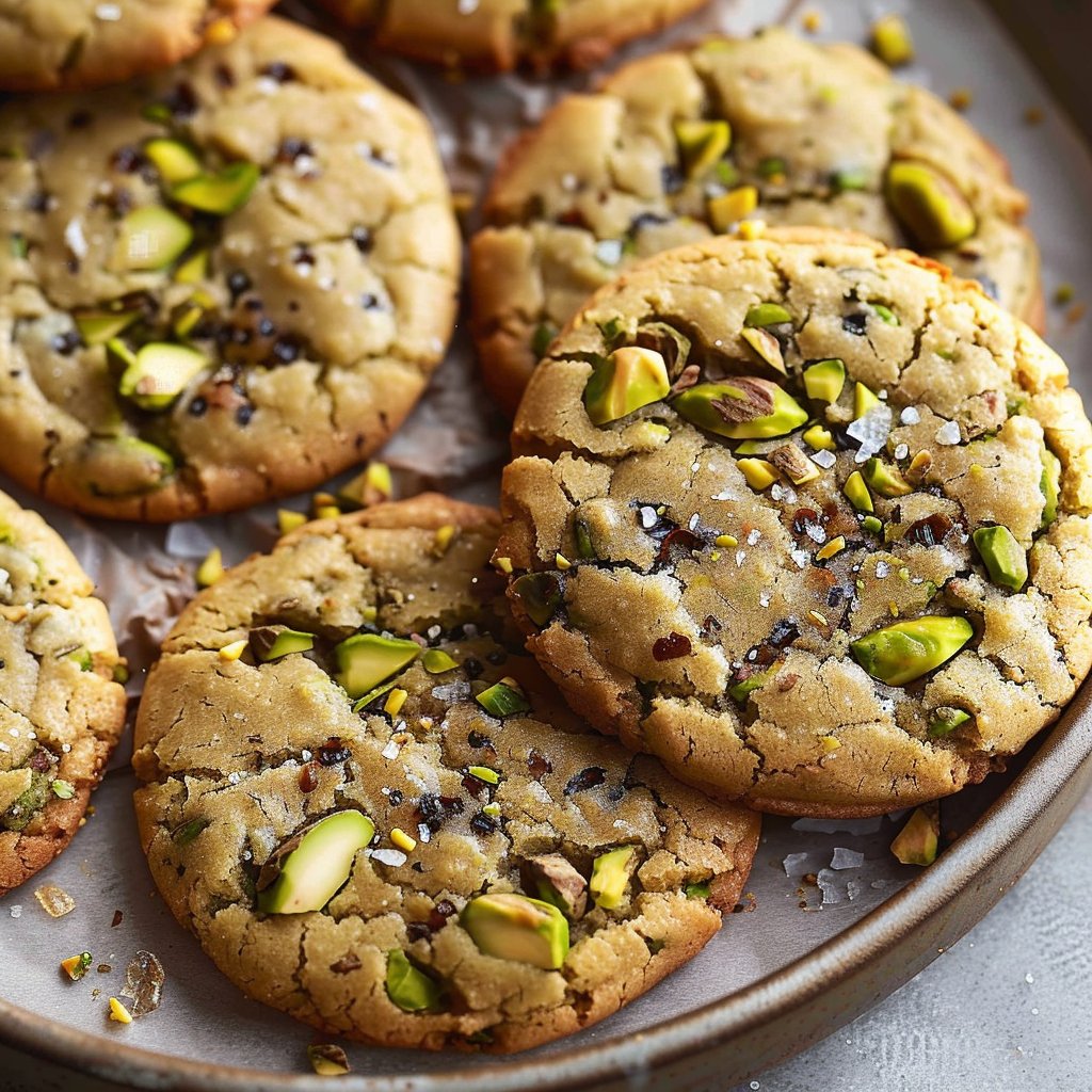 Pistachio Cream Cookies