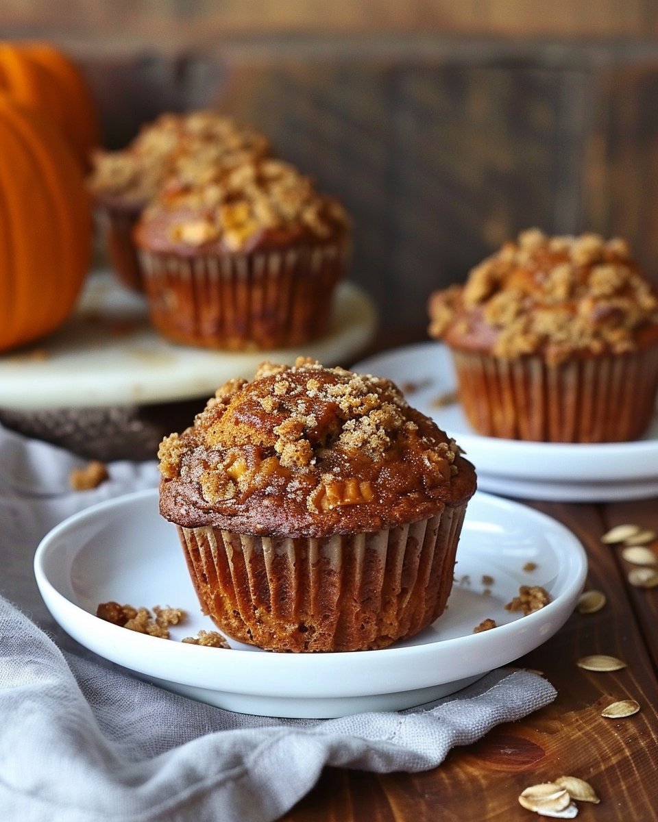 Pumpkin Morning Glory Muffins