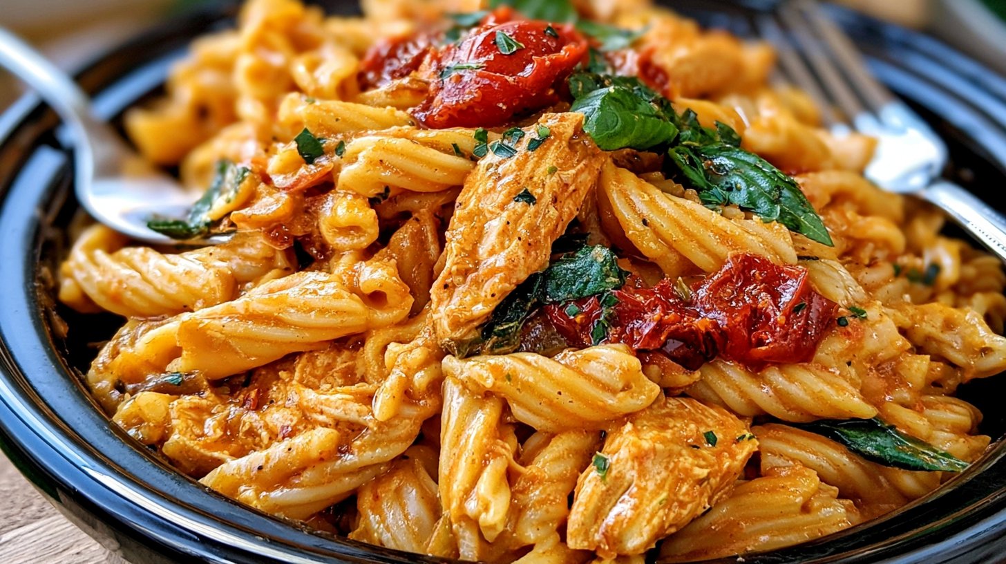 Slow Cooker Marry Me Chicken Pasta