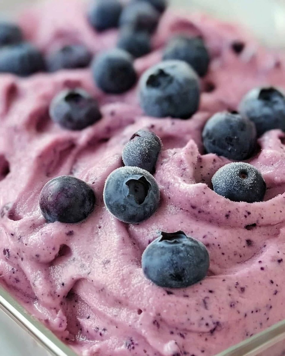 Blueberry Frozen Fluff