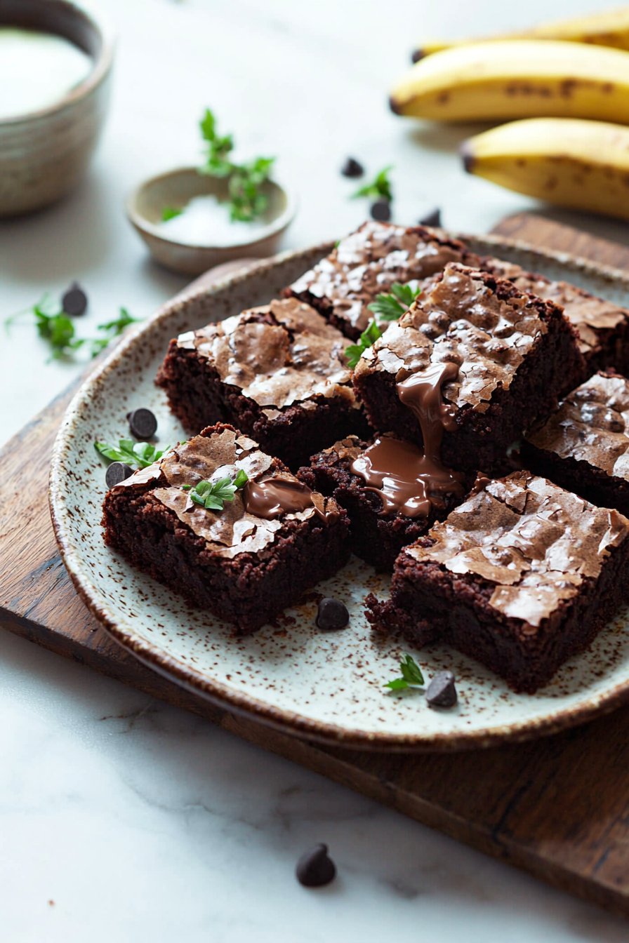 Banana Bread Brownies