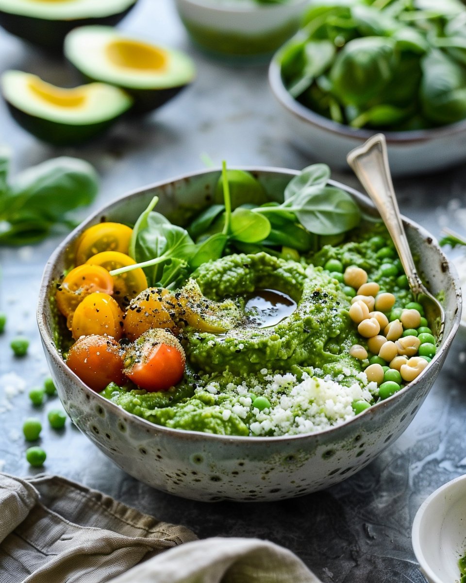 Green Goddess Pesto Bowls