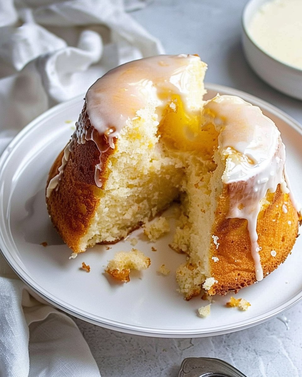 Glazed Buttermilk Donut Cake