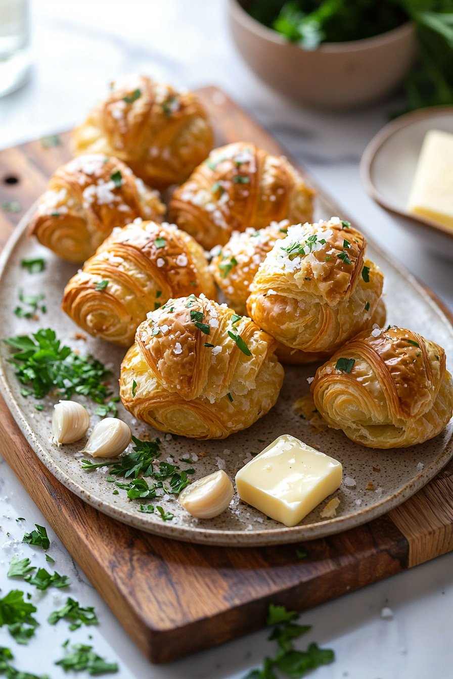 Garlic Cruffins